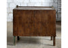 Antique Farmhouse Sideboard Carved Rustic Wood Chest Ranch Decor 53x38