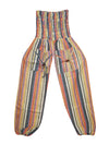 PeachStripe Print Bohemian Pants,