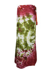 Women Wrap Maxi Skirt, Tie Dye Long Skirt, Beach Gypsy Skirts One Size