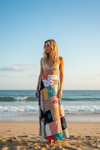 Multicolor Cotton Bohemian Wrap Skirt – Exotic Hippie Long Magical Skirt