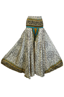  Women Bohemian Off-White Floral Palazzo Pants – Flowy & Resort-Chic SM