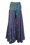 Bohemian Dark Purple Wide-Leg Palazzo Pants – Graceful, Airy & Timelessly Chic SM