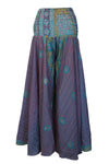 Bohemian Dark Purple Wide-Leg Palazzo Pants – Graceful, Airy & Timelessly Chic SM