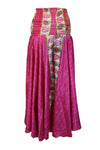 Handcrafted Dark Pink Boho Floral Palazzo Pants – Effortlessly Chic, Light & Graceful SM