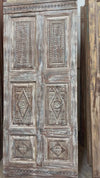 Antique Carved Door Single Slidng Barn Door Bedroom Door 80x34