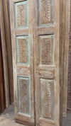 Antique Carved Door Rustic Farmhouse French Style Doors Barn Door 80x28