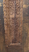 Antique India Haveli Carved Wood Door Rustic Farmhouse Garden Door 85x36.5