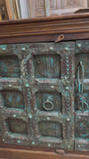 Antique Buffet Sideboard TV Stand Distressed Farmhouse Credenza 82