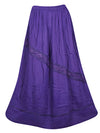 Womens Fall Maxi Skirt,