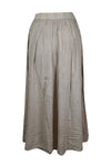Ivory Renaissance Long Skirt with Hand Embroidery Hippie Skirt S/M