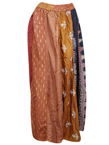  Boho Maxi Skirt, Retro Patchwork Skirts