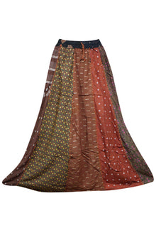  Womens Toasty Gold Maxi Skirt,