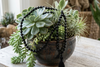 Black Swarovski Crystal Mala Necklace – Yoga Meditation Beads | Tibetan Buddhist Prayer Mala