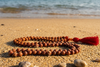 Handmade Sunstone Yoga Mala Necklace | Chakra Gemstone Jewelry for Love, Protection & Meditation