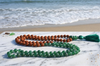 Heart Chakra Mala Beads Necklace | Green Adventuring & Sandalwood Yoga Mala 108