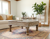 Antique Authentic Door Coffee Table Limewash Rustic Old Door Hall Tables