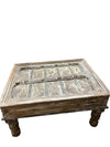 Antique Authentic Door Coffee Table Limewash Old Door Hall Tables