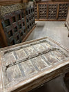 Antique Authentic Door Coffee Table Limewash Rustic Old Door Hall Tables