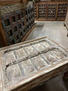 Antique Authentic Door Coffee Table Limewash Rustic Old Door Hall Tables