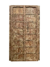 Antique Indian Door Teak Carved Door Shutters 84x44