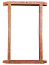 Antique Door Floor Mirror Rustic Farmhouse Large Floor Mirror 69