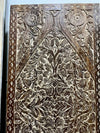 Artisans Carved Vintage Wood Door Decorative Tree Of Life Barn Door 80x36