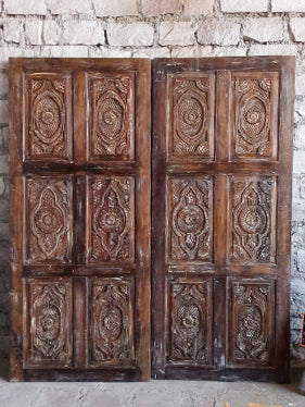 Vintage Barn Door, Sliding Door, Indian Door, Hanging Door, Door, Unique Eclectic, 84x36