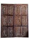 Rustic Barndoor, Vintage Barn Door, Floral Carved Doors, Single, Double, Sliding Door