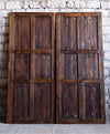 India Floral Carved Sliding Barn Door, Custom Doors, Bold Accents Interior Door, 84x36