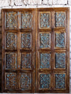 Vintage Carved Sliding Door, Barn Doors, Floral Carved Bedroom Door, Single, Double 84x36