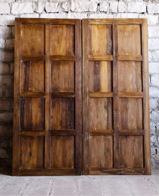 Vintage Carved Sliding Door, Barn Doors, Floral Carved Bedroom Door, Single, Double 84x36