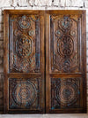 Statement Doors, Carved Sliding Barn Door, Bedroom, Eclectic Interior Door, 84x36