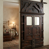 Handcrafted Rustic Barn Door – Brutalist Mid-Century Statement Piece 83x42