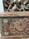 Antique Indian Trunk, Accent Table, Surya Hope Chest, Blanket Box, Trunk Coffee Table