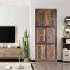 Hand Carved Wood Barn Door Rustic Farmhouse Modern Pantry Door 84x36