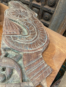 Antique Corbels Bracket Carved Corbel Bird Rustic Old Remnants