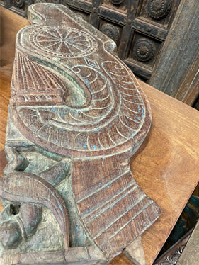 Antique Corbels Bracket Carved Corbel Bird Rustic Old Remnants