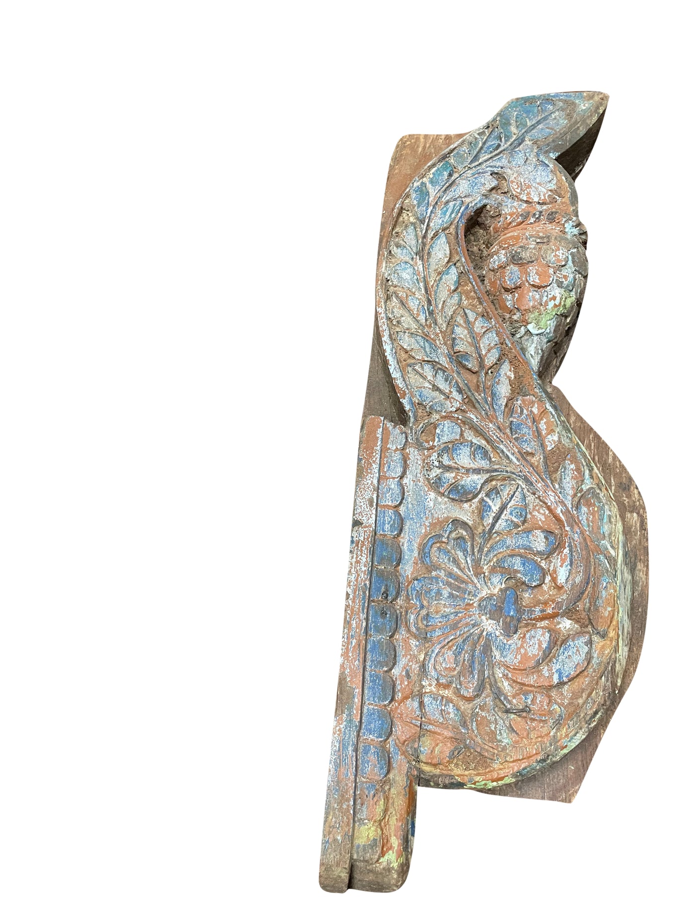 Vintage Decorative Wooden Corbel, Architectural Corbels, Bracket, Floating Shelf