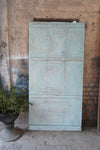 Vintage Dancing Krishna Wall Art, Hand-Carved Fluting Krishna Custom Barn Door 72