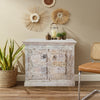 Vintage Whitewash Cabinet Vanity Rustic Vintage Storage Chest 38