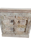 Vintage Whitewash Cabinet Vanity Rustic Vintage Storage Chest 38
