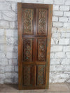 Hand-Carved Paneled Door, Boho Bedroom, Closet Door, Sliding Barn Door, Eclectic Interiors 80x30