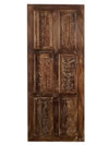 Hand Carved Door, Unique Sliding Barndoor, Natures Harmony Door, Paneled Doors 80