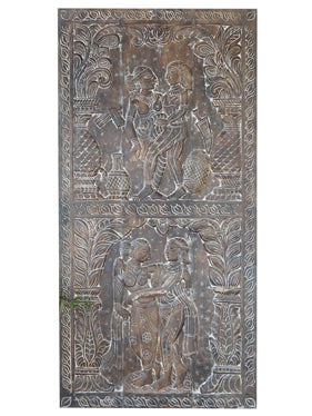Kamasutra Hand Carved Door, Indian Carved Wall Art, Kama Sutra Custom Door, Wall Sculpture
