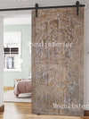 Kamasutra Carving Barn Door Indian Carved Door Panel, Wall Sculpture 72