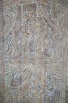Kamasutra Carving Barn Door, Indian Carved Door Panel, Wall Sculpture 72