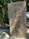 Vintage Indian Kama Sutra Carved Wall Art Reclaimed Wood Wall Accent 72