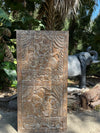 Artisan Carved Kamasutra Door Carved Wood Wall Sculpture 72