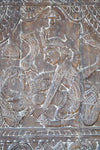 Artisan Carved Kamasutra Door Carved Wood Wall Sculpture 72