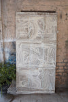 Artisan Carved Door: Handcarved Kamasutra Door, Carved Wood Door Panel, Wall Sculpture 72